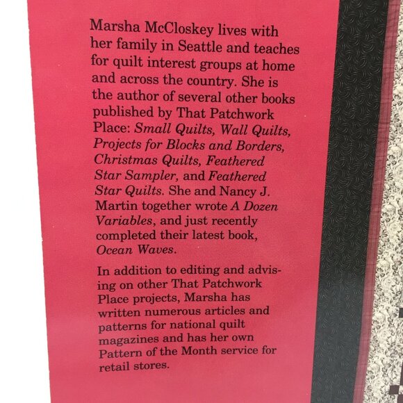 Stars & Stepping Stones Quilt Design Workbook By Marsha McCloskey - Picture 12 of 13